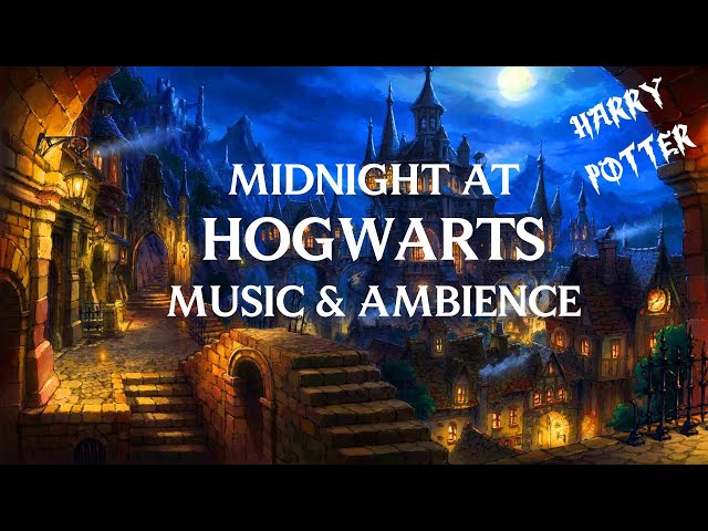 2 Hours✨ Harry Potter ASMR Ambience ⁑ all Natural Sounds ⁑ Hogwarts ⁑ Relax & Study 📚