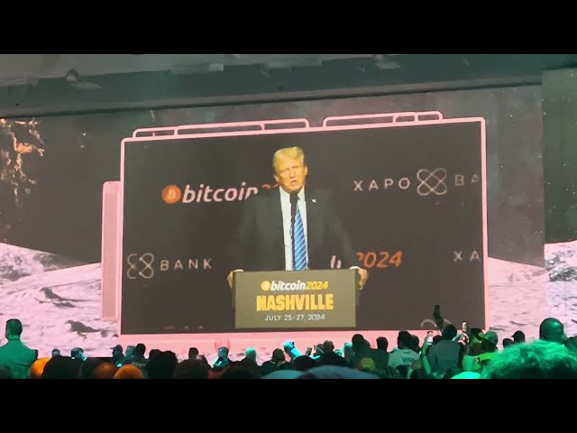 Donald J. Trump Live Keynote at Bitcoin 2024 Nashville