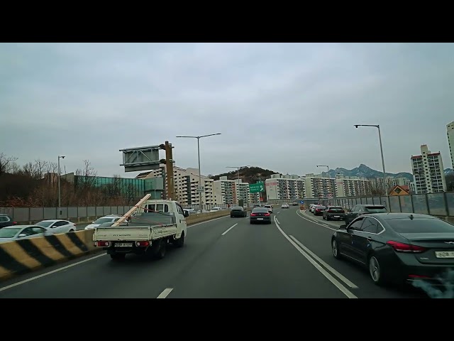 Driving from World Cup Bridge in Yeongdeungpo-gu, Seoul to Jeongneung in Seongbuk-gu, Seoul | 2025