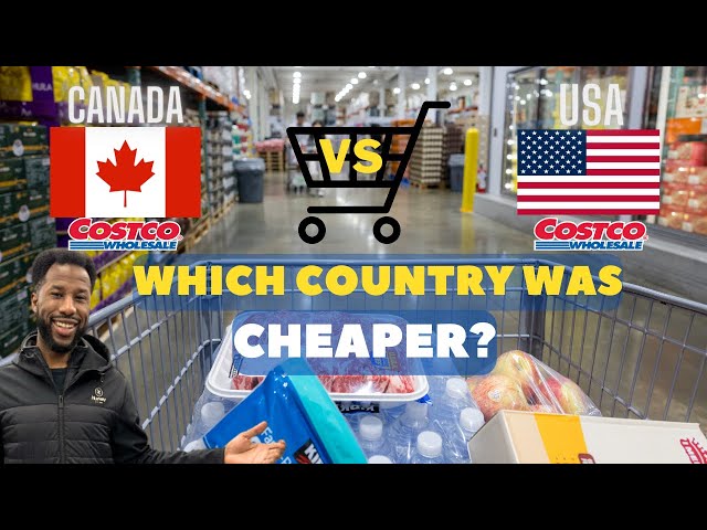 Is COSTCO USA cheaper than COSTCO CANADA,Visiting 2 Costcos in 2 countries in 1 day Costco wholesale