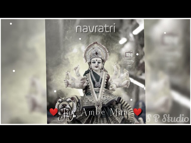 he aai padve thi pelu manu nortu status |Ambe Maa Status Gujarati Garba Status Navratri Garba Status