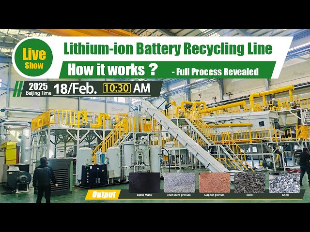 How It Works: Lithium-ion Battery Recycling Line – Full Process Revealed