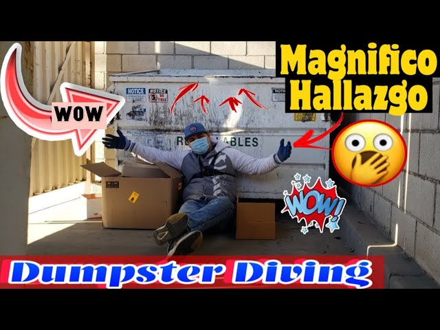 DUMPSTER DIVING♻️ FABULOSO HALLAZGO 😳NO PUEDE SER POSIBLE LO QUE  ENCUENTRAS  EN LA BASURA EN  USA