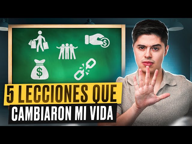 5 LECCIONES de FINANZAS PERSONALES que cambiaron MI VIDA