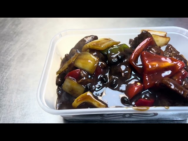 Beef black bean sauce