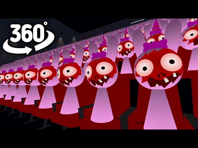 Incredibox Sprunki Pinki in Cinema Hall | 360° VR