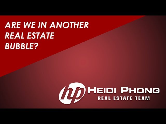 Sacramento Real Estate: Are we in another real estate bubble?