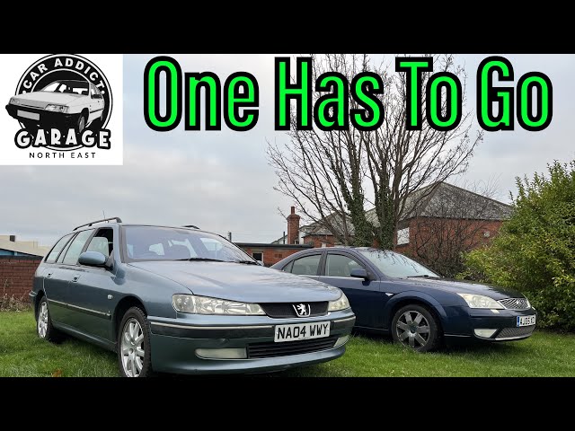 One Has To Go Unfortunately 😔..But What One?? Peugeot 406 Estate 2.0 HDI Or Ford Mondeo Ghia X #psa