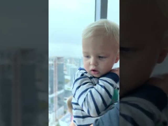 Funny Kids after day nap. Baby short video!