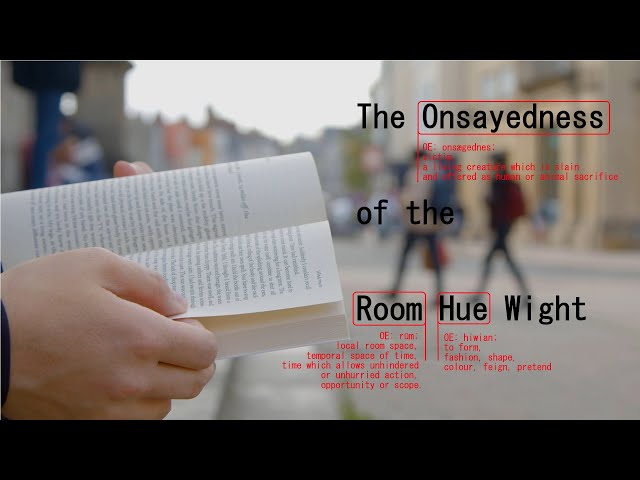 The Onsayedness Of The Room Hue Wight: An Anglish Tale Of Horror