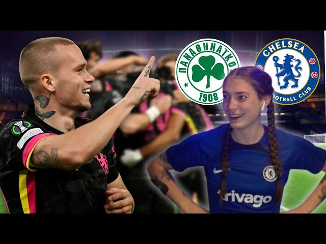 MUDRYK Magic Helps Chelsea Win 4-1 Against PANATHINAIKOS! LIVE Reaction Highlights