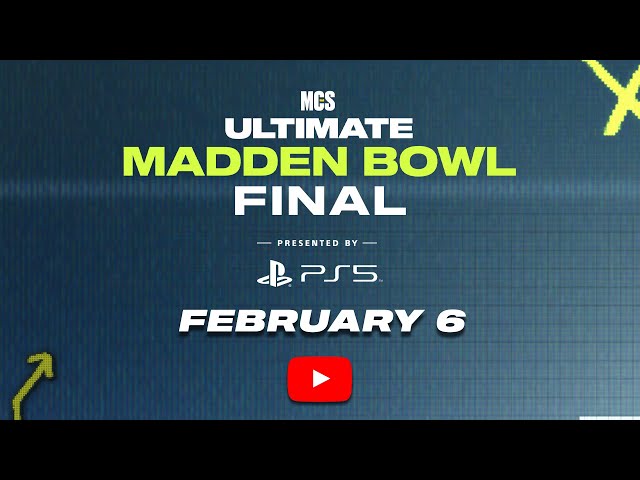 Madden 23 Ultimate Madden Bowl - Final | Madden Championship Series