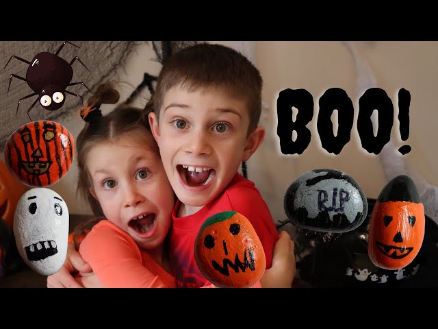 Rock Painting Ideas for HALLOWEEN!