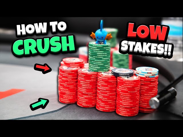 Making $100/hr in TEXAS POKER!! Dominating LOW STAKES! | Poker Vlog #215