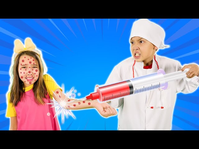 Time for a Vaccine | Boo Boo Song | Doctor Checkup | Hokie Pokie Kids Videos