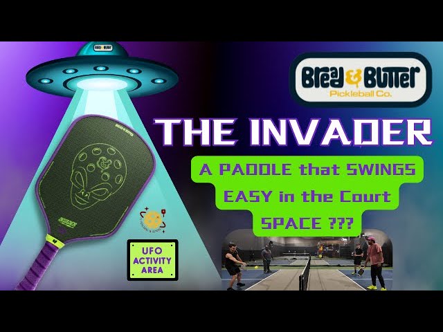 The Bread and Butter Invader Pickleball Paddle Review: A Paddle the Swings Easy in the Court Space?