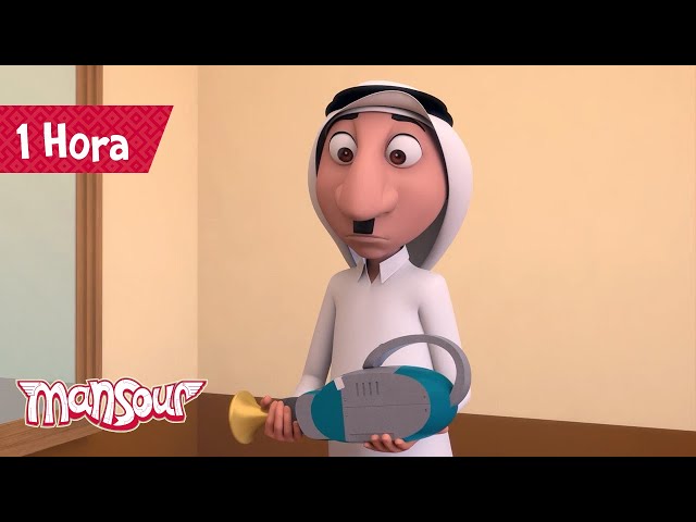 Diversión Sin Parar P1 ⚡ | 1 hora de dibujos animados 🕐 | Aventuras de Mansour ✨