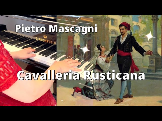 Pietro Mascagni - Famous Intermezzo from Cavalleria Rusticana on Piano. Final score in Godfather III