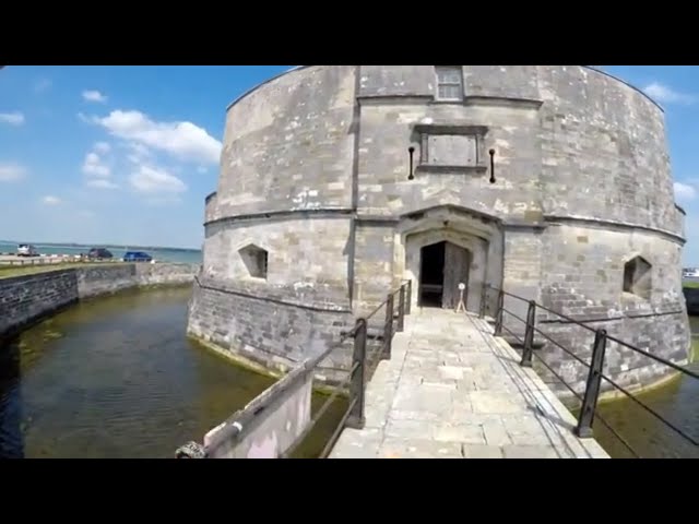 Calshot Castle Hampshire | walk through tour | 4k