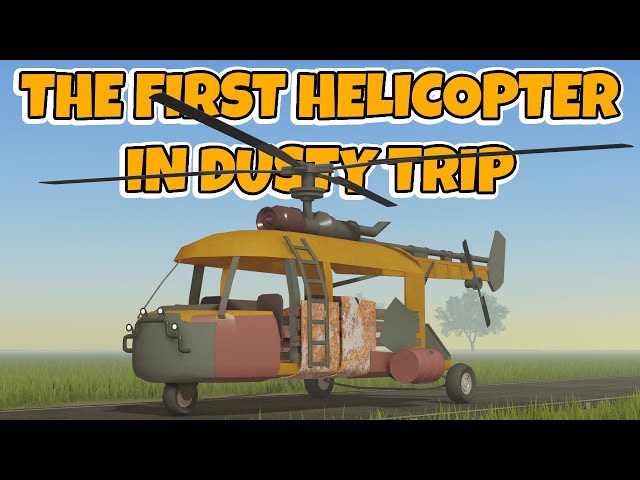 OG Helicopter (Scrap Transport Helicopter) Top Speed Test | A Dusty Trip (Roblox)