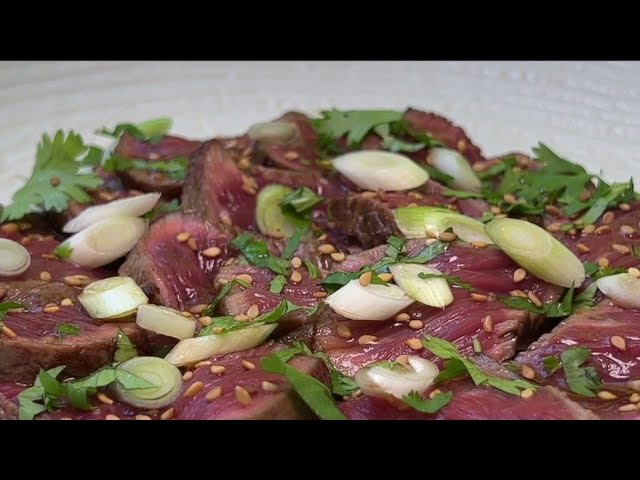 Gourmand - Tataki de boeuf