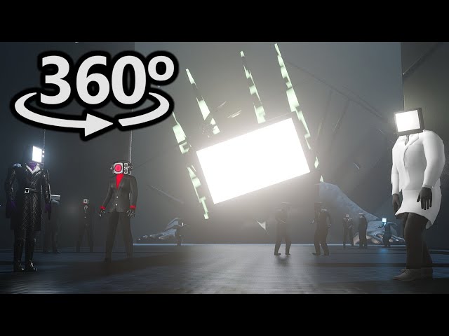 Skibidi Toilet TITAN in 360° | VR / 4K