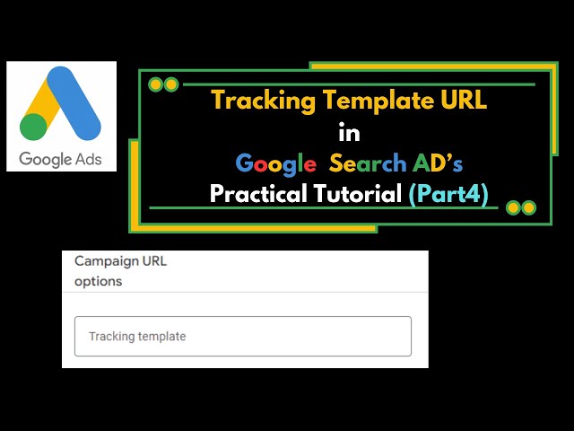 Tracking Template URL in Google Search Ads 2025 in Hindi | How to Setup URL Tracking Templates 2025