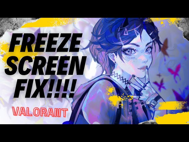 The perfect fix for freeze screen  Valorant