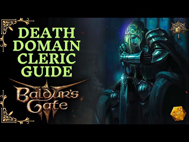 Death Domain Subclass Cleric Guide | Baldur's Gate 3 Patch 8 Stress Test