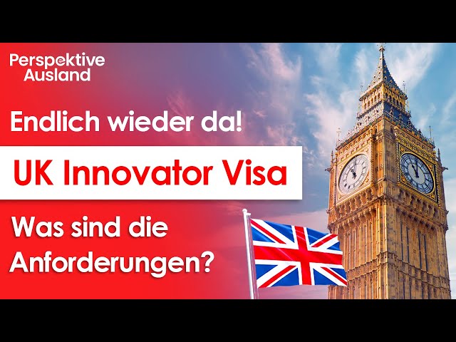 Emigrating to ENGLAND as an entrepreneur with an Innovator Visa