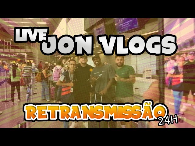 LIVE JON VLOGS - Subathon - Com Replay 12h