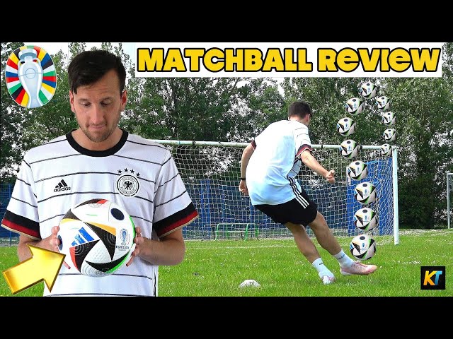 WOW! The EURO 24 Matchball Surprised Me! 😳 KNUCKLEBALL Review: Fussballliebe Test! 🇩🇪 (ASMR)🎙️