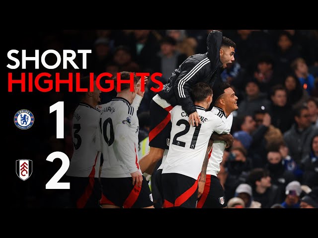 HIGHLIGHTS | Chelsea 1-2 Fulham | Boxing Day Delight ⚫️⚪️