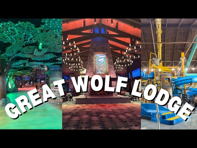 Great Wolf Lodge | Waterpark, Activities, Room Tours, & Food!