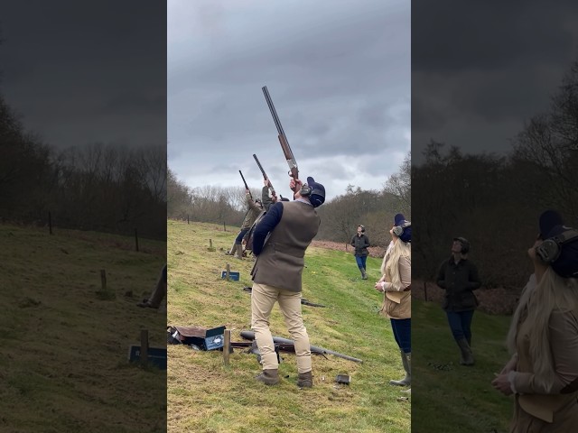 Shooting ONE HANDED at Downlands