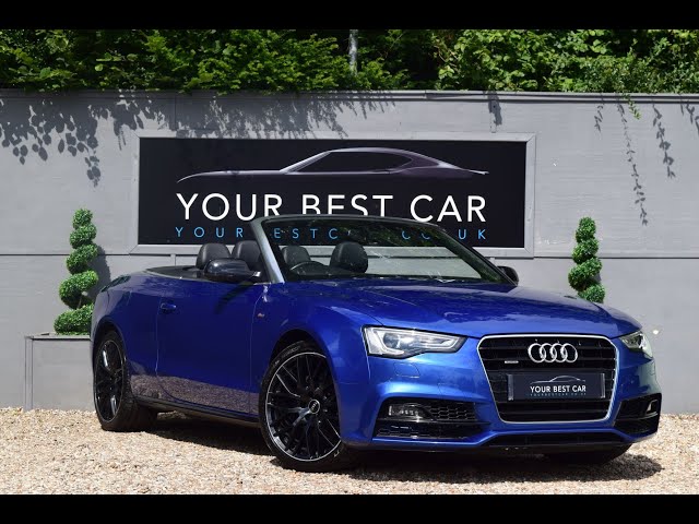 Audi A5 Cabriolet 3.0 TDI V6 S line Special Edition Plus Cabriolet 2dr - 360° TEST DRIVE VIDEO | 4K