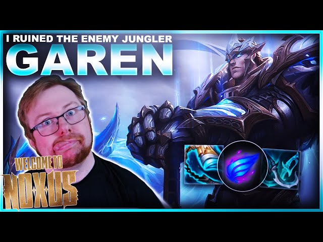 I RUINED THE ENEMY JUNGLERS GAME AS GAREN! | League of Legends