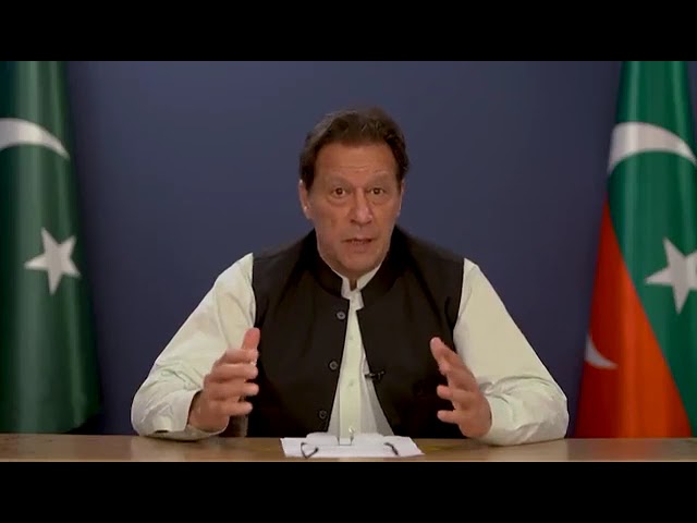 عمران خان کا گررفتاری سے کچھ دیر پہلے عوام کیلیے پیغام