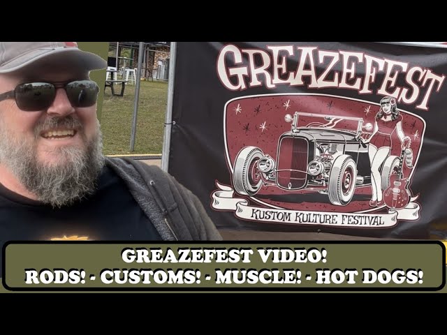 Greazefest 2023 Car Show Walk Around Video!