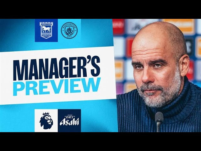 Guardiola thrilled that Haaland is here to stay | Press Conference | Ipswich Town vs. Man City | PL