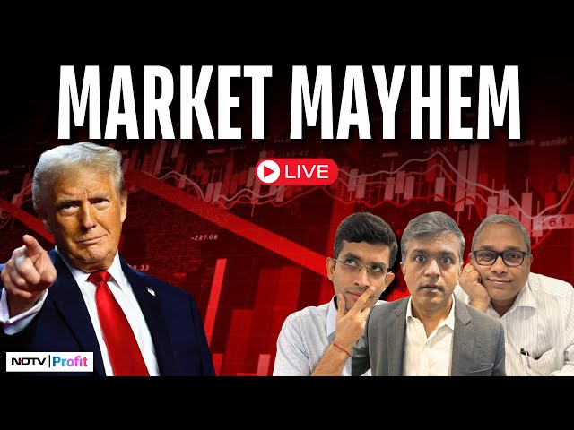 Share Market Fall Live: Trump's Reciprocal Tariffs, Sensex, Nifty Bleed | How To Protect Your Money?