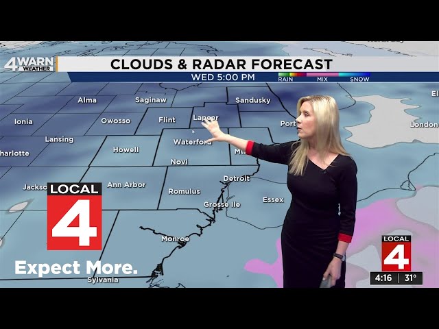 Metro Detroit weather forecast Feb. 11, 2025 -- 4 p.m. Update