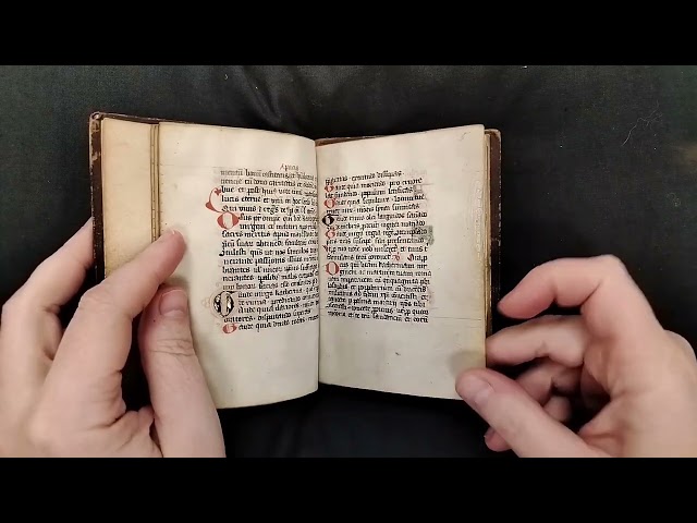 Penn Library's Ms. Codex 674 -  [Horae de Sancta Katherina].  (Video Orientation)