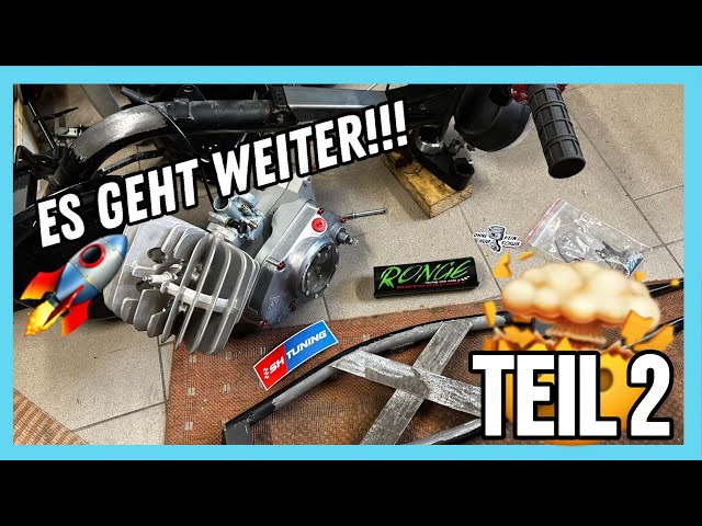 🛵 Rahmen Verstärken 🛠 || Teil 2 || standgas_paul