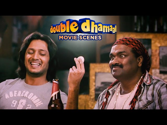 Double Dhamaal Movie Scenes | Anda-murga chod, tera toh poppat ho gaya Tony | Riteish Deshmukh