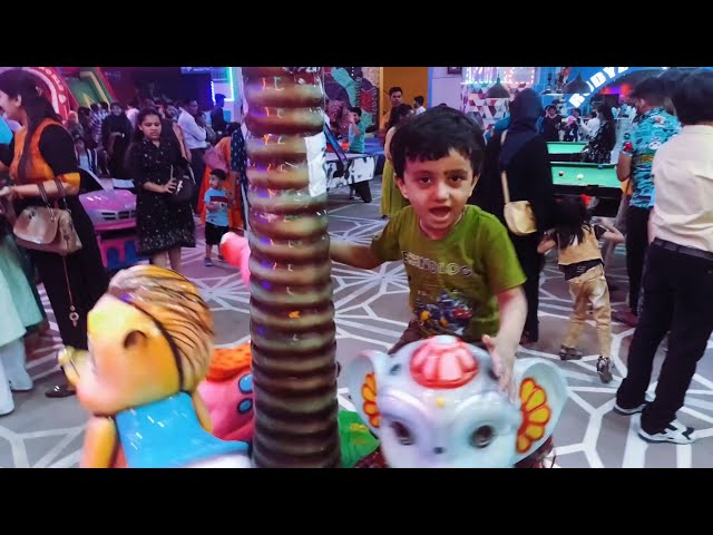 Kids zone at people's Mall Bhopal #kids #youtube #fun