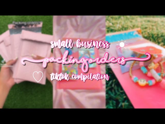 small business packing orders tiktok compilation || QueenBeadsByLilly