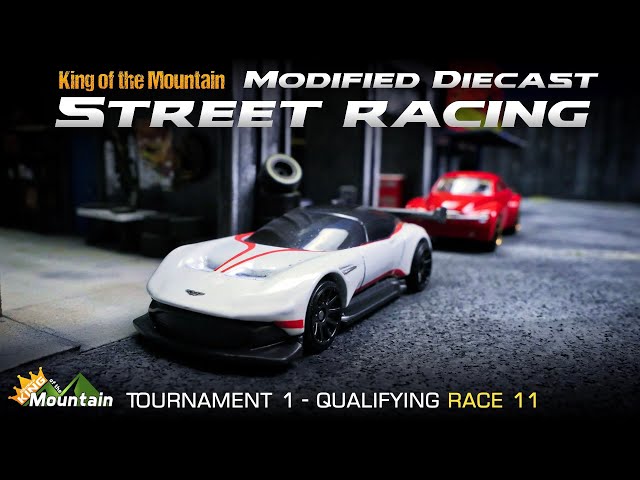 Diecast Street Race | Aston Martin Vulcan vs Chevy SSR | Modified Car