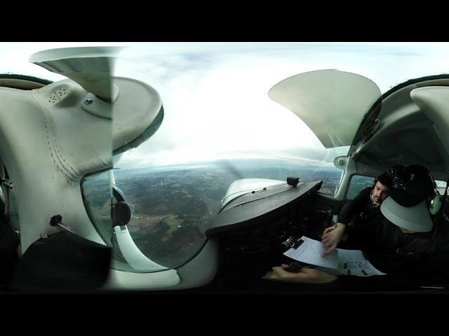 KHIO KMMV KHIO 360° cockpit viewㅣC172P full length