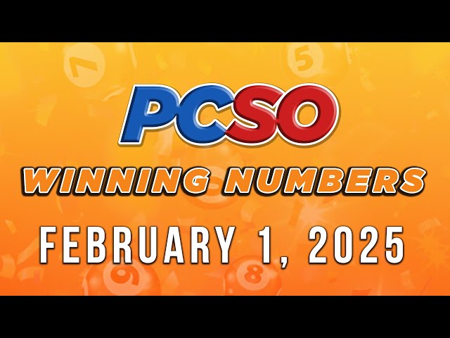 P41M Jackpot Grand Lotto 6/55, 2D, 3D, 6D, and Lotto 6/42 | February 1, 2025